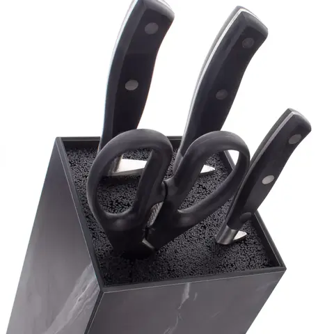 Подставка для кухонных ножей мрамор Сахара Brown 12х24 см. ComposeEat Elegance арт. PDN113079OA4