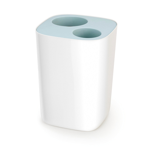Контейнер мусорный Split™ для ванной комнаты, бело-голубой Joseph Joseph 70505