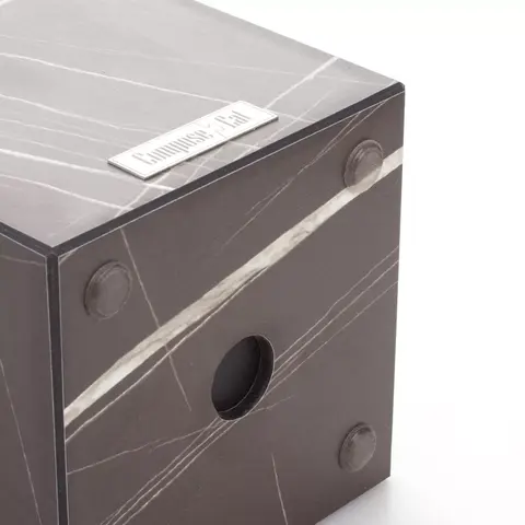 Подставка для кухонных ножей мрамор Сахара Brown 12х24 см. ComposeEat Elegance арт. PDN113079OA4