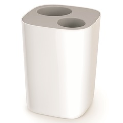 Контейнер мусорный Split™ для ванной комнаты, бело-серый Joseph Joseph 70514