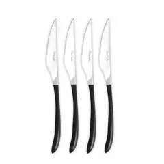 Набор ножей для стейка, 4 шт.,ROBERT WELCH Contour Noir арт.COBSA1012V/4