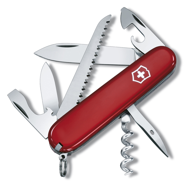 

Нож Victorinox Camper, 91 мм, 13 функций, красный* 1.3613