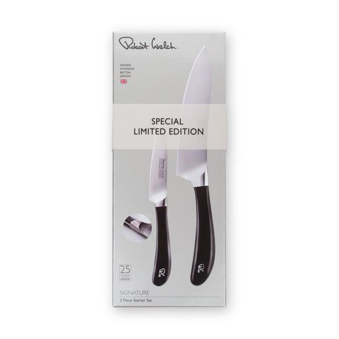 Набор из 2 кухонных ножей в подарочной упаковке ROBERT WELCH Signature Promotion арт. SIGSA2089V/2