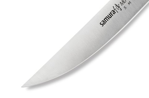 Нож кухонный стальной стейковый Samura Mo-V SM-0031/G-10
