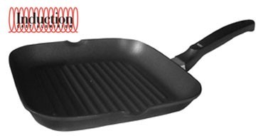 

Литая сковорода-гриль Risoli Induction 26x26см 0094BIN/26TP
