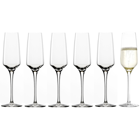 Набор из 6 фужеров для шампанского 188мл Stolzle Experience Flute Champagne