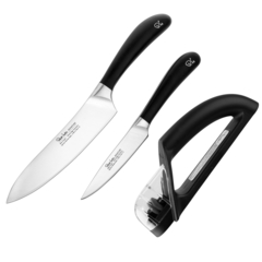 Набор из 2 кухонных ножей и точилки ROBERT WELCH SIGNATURE арт. SIGSA20SPEC1