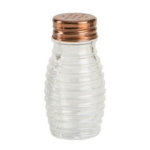 Ёмкость для соли или перца Shaker Glass with Copper T&G 13122