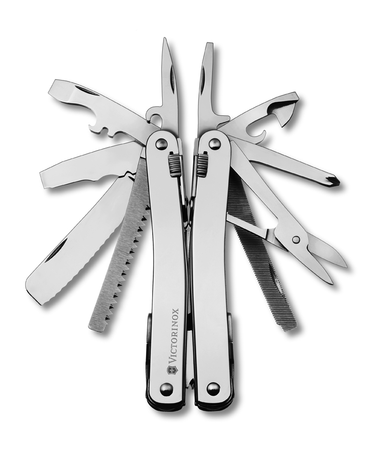 

Мультитул Victorinox SwissTool Spirit 27, 105 мм, 27 функций, нейлоновый чехол 3.0227.N