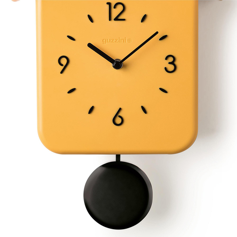 Часы с кукушкой QQ жёлтые Guzzini 168602165