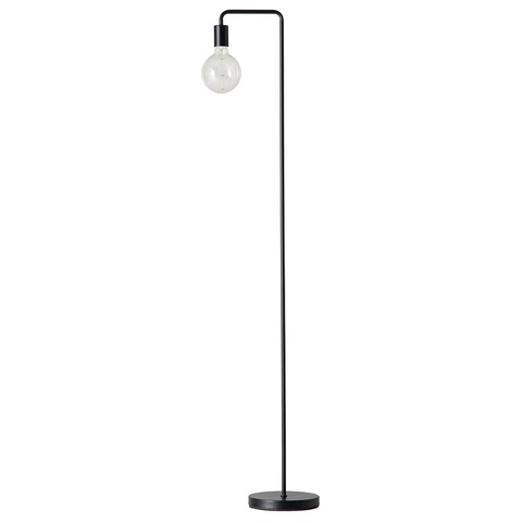 Лампа напольная Cool, 153 см, черная матовая Frandsen 31836505011