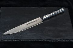 Нож кухонный стальной для нарезки, слайсер Samura BAMBOO SBA-0045/Y