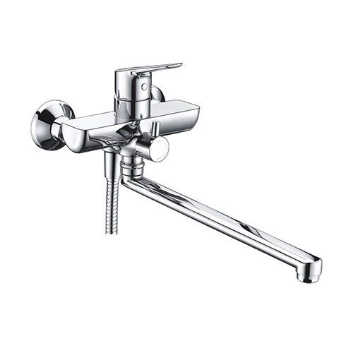 

Lippe 4502L Смеситель для ванны с длинным изливом WasserKRAFT Серия Lippe 4500