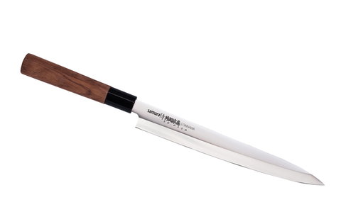 Нож кухонный стальной Янагиба (240мм) Samura Okinawa SO-0110