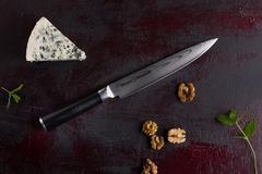 Нож кухонный для нарезки (слайсер) 23см Samura Damascus SD-0045/Y