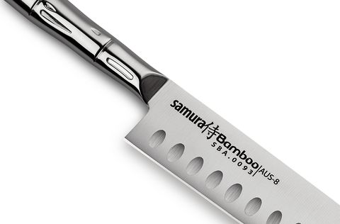 Нож кухонный стальной Сантоку Samura BAMBOO SBA-0093/Y