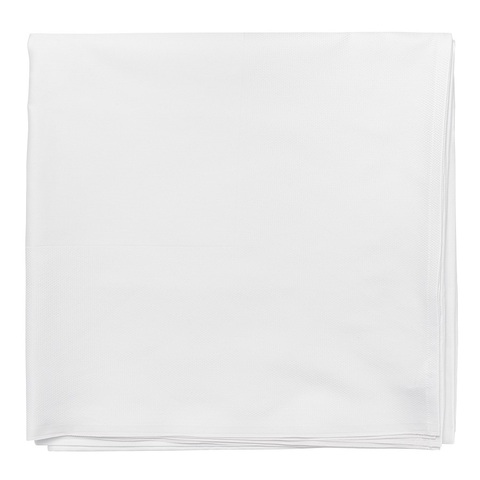 Скатерть классическая белого цвета из хлопка из коллекции Essential, 180х180 см Tkano TK21-TC0003