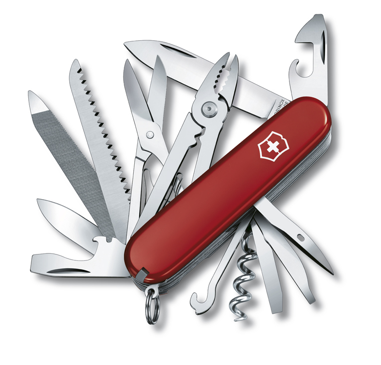 

Нож Victorinox Handyman, 91 мм, 24 функции, красный* 1.3773