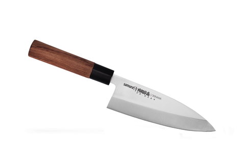 Нож кухонный стальной Деба (170мм) Samura Okinawa SO-0129