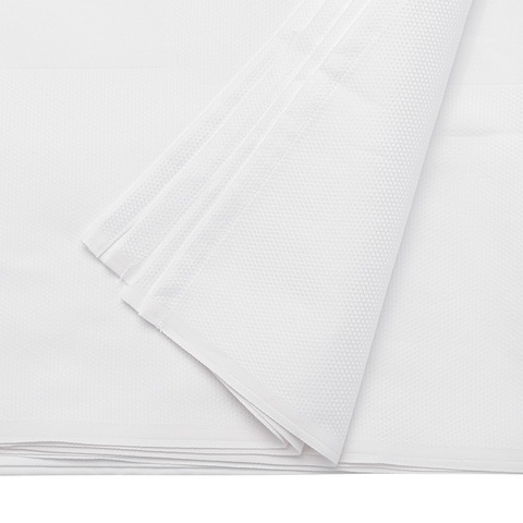 Скатерть классическая белого цвета из хлопка из коллекции Essential, 180х180 см Tkano TK21-TC0003