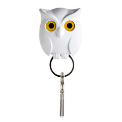 Держатель для ключей Night Owl белый Qualy QL10195-WH