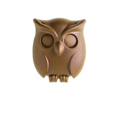Держатель для ключей Night Owl коричневый Qualy QL10195-BN