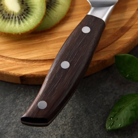 Кухонный нож универсальный для чистки и нарезки овощей, фруктов, колбасы и мяса Scandylab Premium SP002