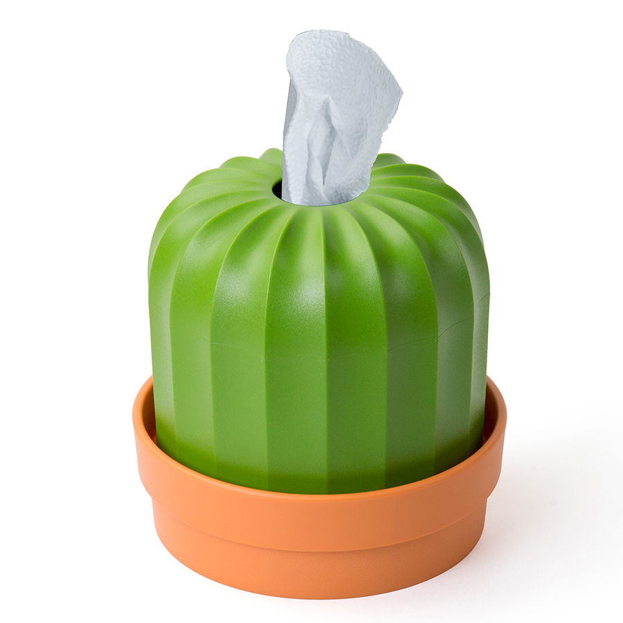 

Держатель для салфеток Cactiss, оранжевый с зеленым Qualy QL10276-OR-GN