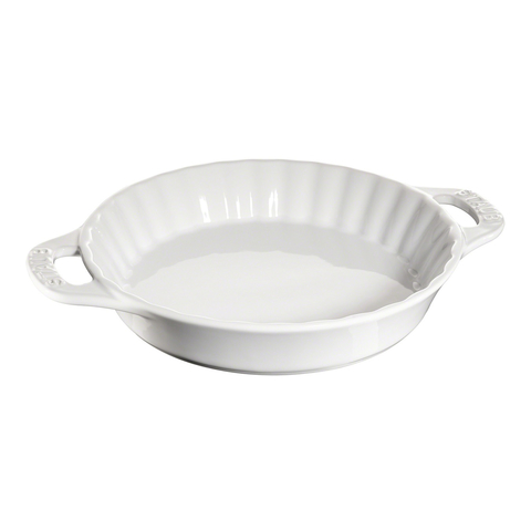 Форма для пирога Staub керамическая, 28 см, белая 40511-169