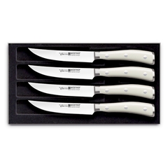 Набор из 4 ножей для стейка WUSTHOF Ikon Cream White арт. 9716-0