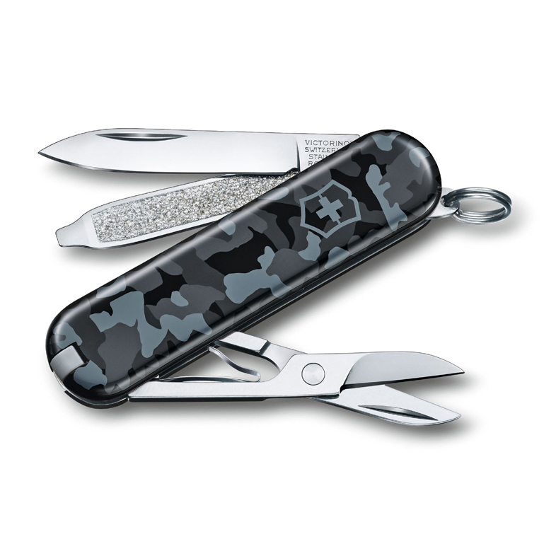 

Нож Victorinox Classic, 58 мм, 7 функций, морской камуфляж 0.6223.942