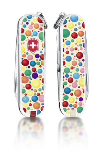 

Нож-брелок Victorinox Classic LE 2014, 58 мм, 7 функций, "Color up your life" 0.6223.L1403