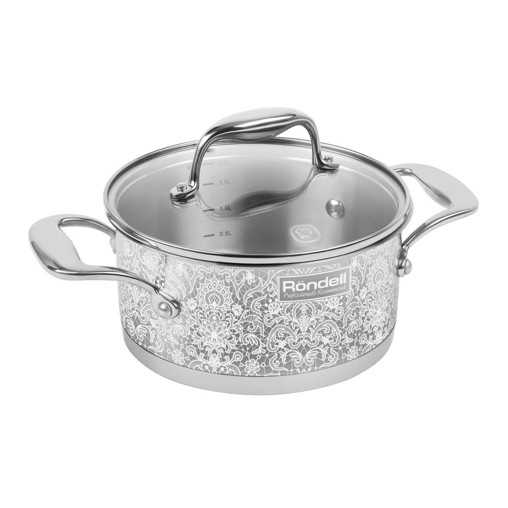 

Кастрюля 24 см (5,0л) Rondell Ajour RDS-1055