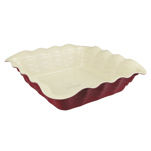 

Форма для выпечки Rondell Wavy 25x25 см RDF-436