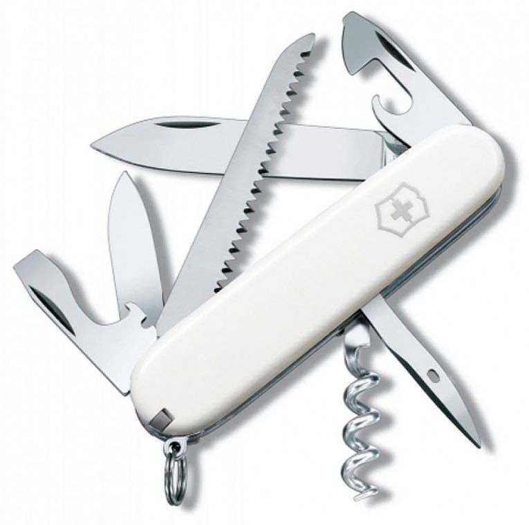 

Нож Victorinox Camper, 91 мм, 13 функций, белый 1.3613.7R