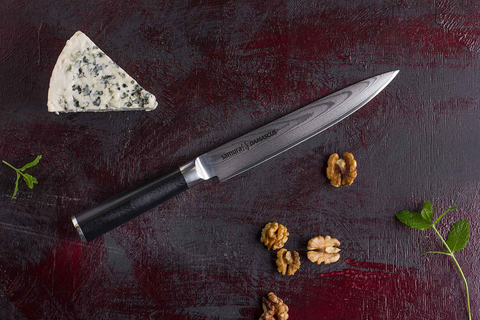 Комплект из 6 ножей Samura Damascus и подставки
