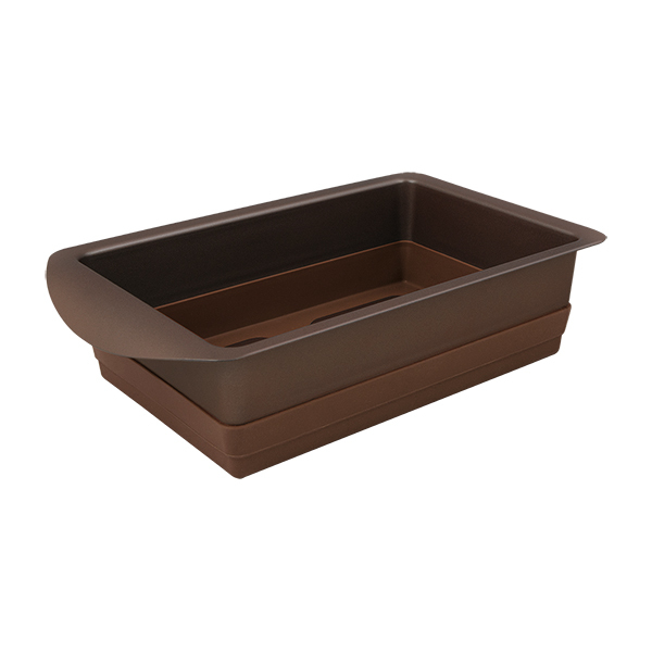 

Форма для выпечки Rondell Mocco&Latte 22x14 см RDF-446
