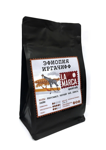 Эфиопия Иргачифф (зерновой кофе)