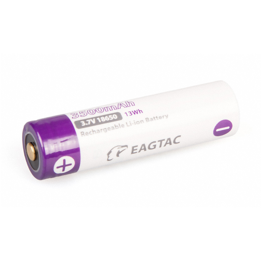 

Аккумулятор Li-Ion EagleTac 18650 PCB 3500 mAh, 3.7В 6941368220324