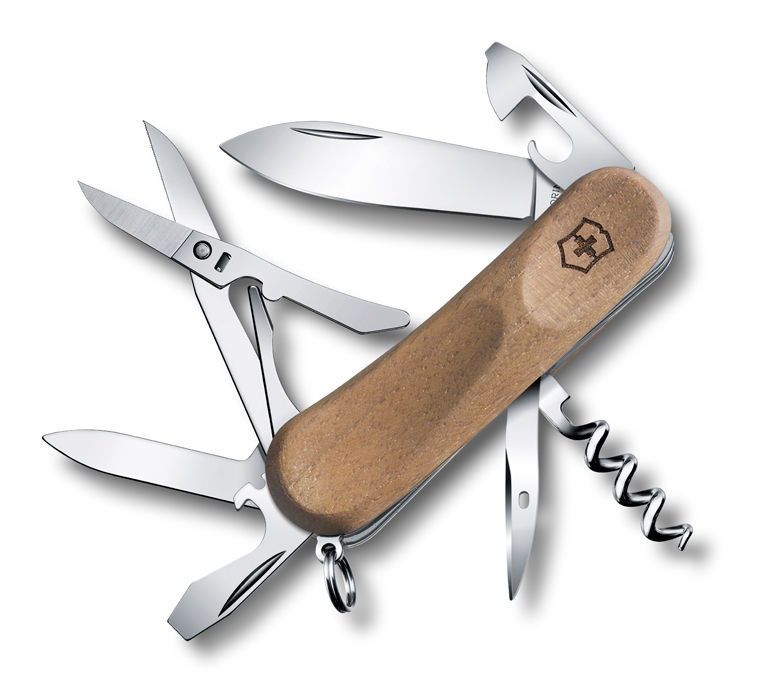 

Нож Victorinox EvoWood 14, 85 мм, 12 функций, дерево 2.3901.63