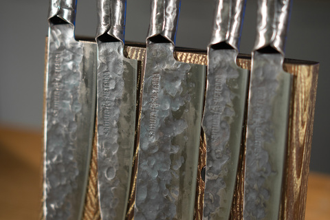 Комплект из 5 ножей Samura METEORA и подставки