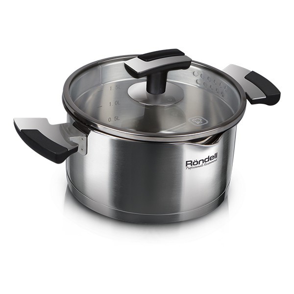 

Кастрюля Rondell Eskell 20 см (3.0л) RDS-722