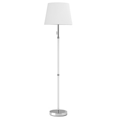 Лампа напольная Venice, 162,5 см, белая/ хром Frandsen 3422558601100600
