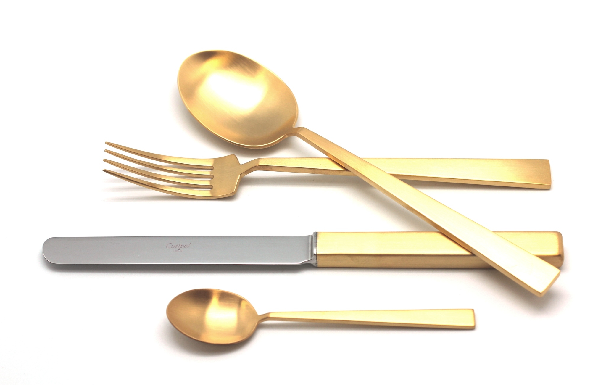 

Набор столовых приборов (72 предмета / 12 персон) Cutipol BAUHAUS GOLD 9322-72