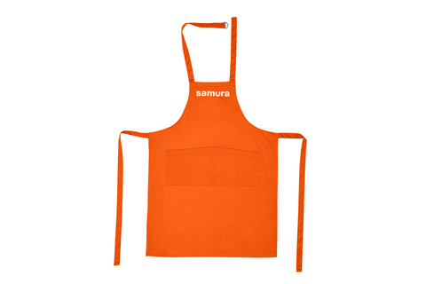 Фартук Малый 80х70 оранжевый Samura SAP-02OR/K