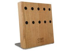 Магнитная подставка для 5 ножей Chef CH-003/NAT*
