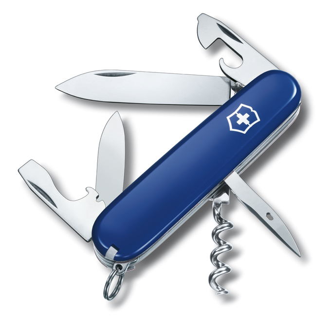 

Нож Victorinox Spartan, 91 мм, 12 функций, синий 1.3603.2
