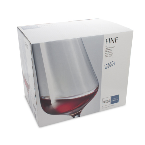 Набор из 6 бокалов для красного вина 486 мл SCHOTT ZWIESEL Fine арт. 113 759-6