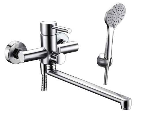 

Main 4102L Смеситель для ванны с длинным изливом WasserKRAFT Серия Main 4100