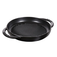 Сковорода-гриль круг 22 см, черная 12012223